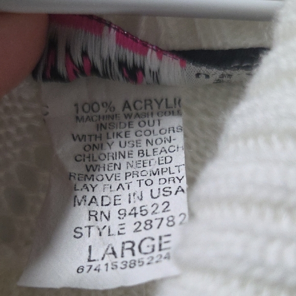 Say What? Cream Cowl Neck Sweater - Picture 3 of 3